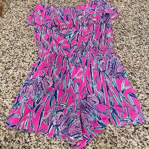 Lilly Pulitzer Strapless Romper